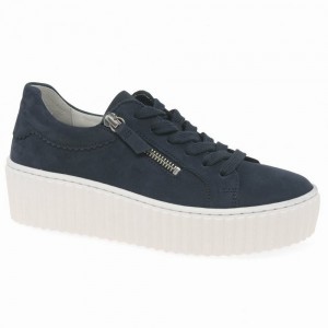 Chaussures de Sport Gabor Dolly Femme Bleu | TQVS-71809