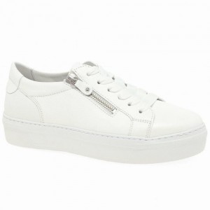 Chaussures de Sport Gabor Michaela Femme Blanche | IBFW-10589