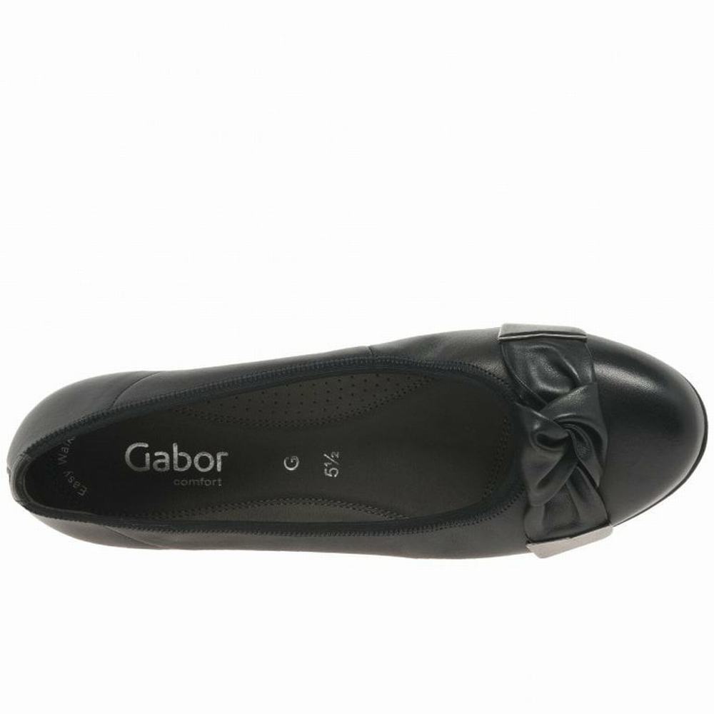 Ballerine Gabor Silent Femme Noir | ENDL-93506