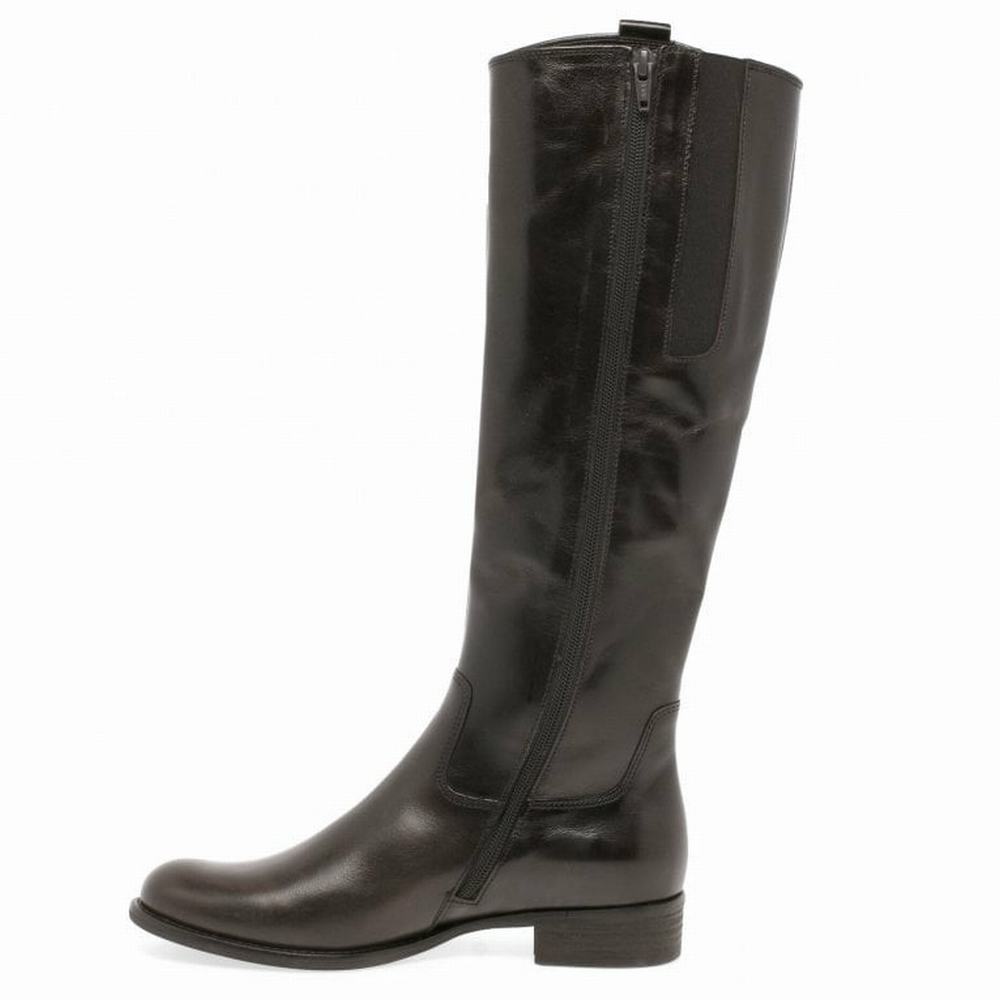 Bottes Hautes Gabor Brook S Femme Noir | LKVY-28413