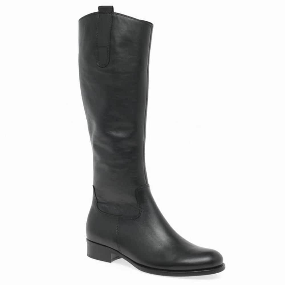 Bottes Hautes Gabor Brook S Femme Noir | UNMX-98413 