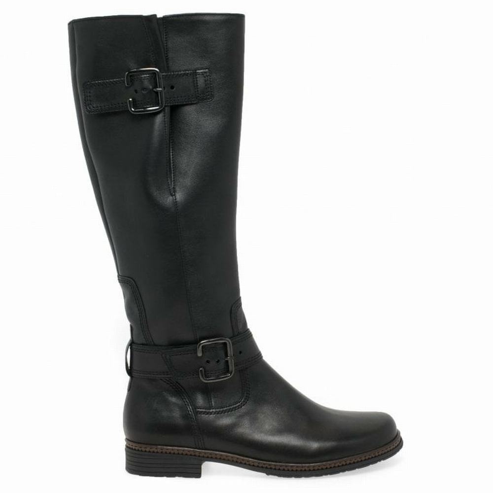 Bottes Hautes Gabor Nevada (M) Femme Noir | YWPM-56794