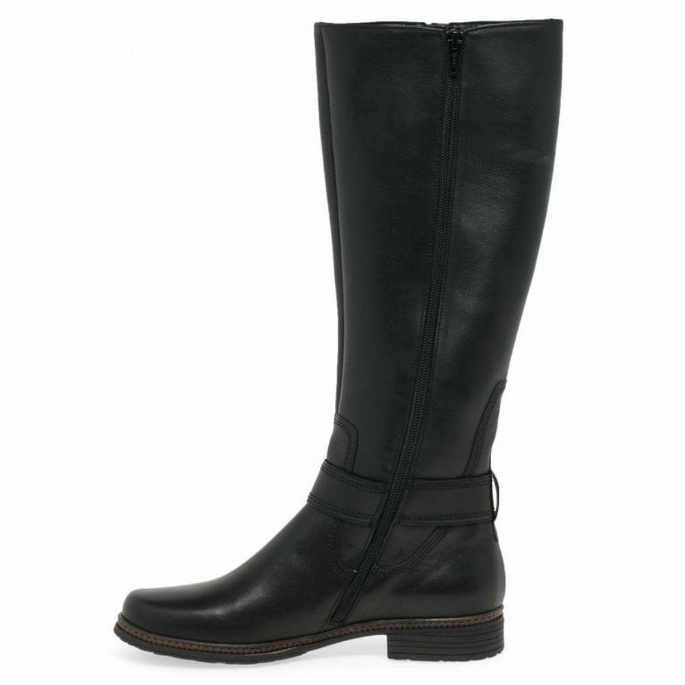 Bottes Hautes Gabor Nevada (M) Femme Noir | YWPM-56794