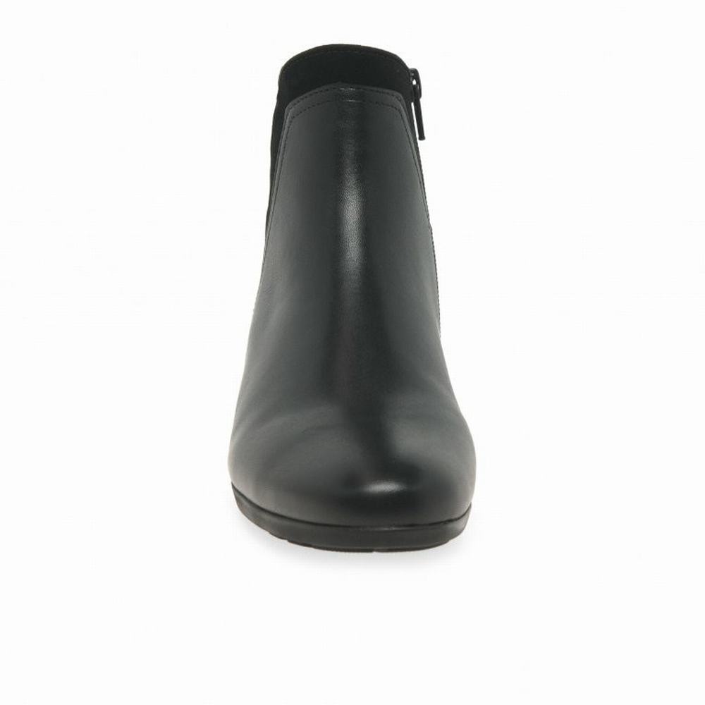 Bottines Gabor Breck Femme Noir Grise Foncé | RAHT-19726