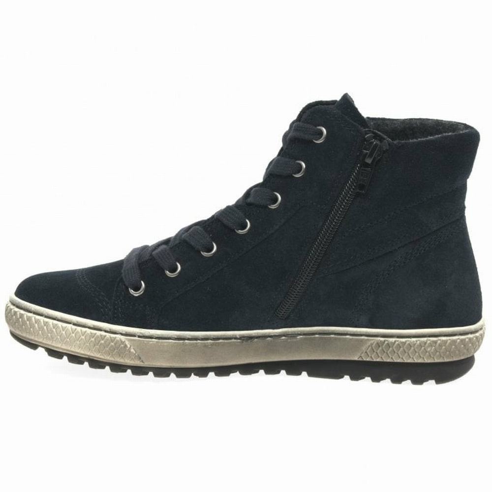 Bottines Gabor Bulner Casual Femme Bleu | TEJO-91647