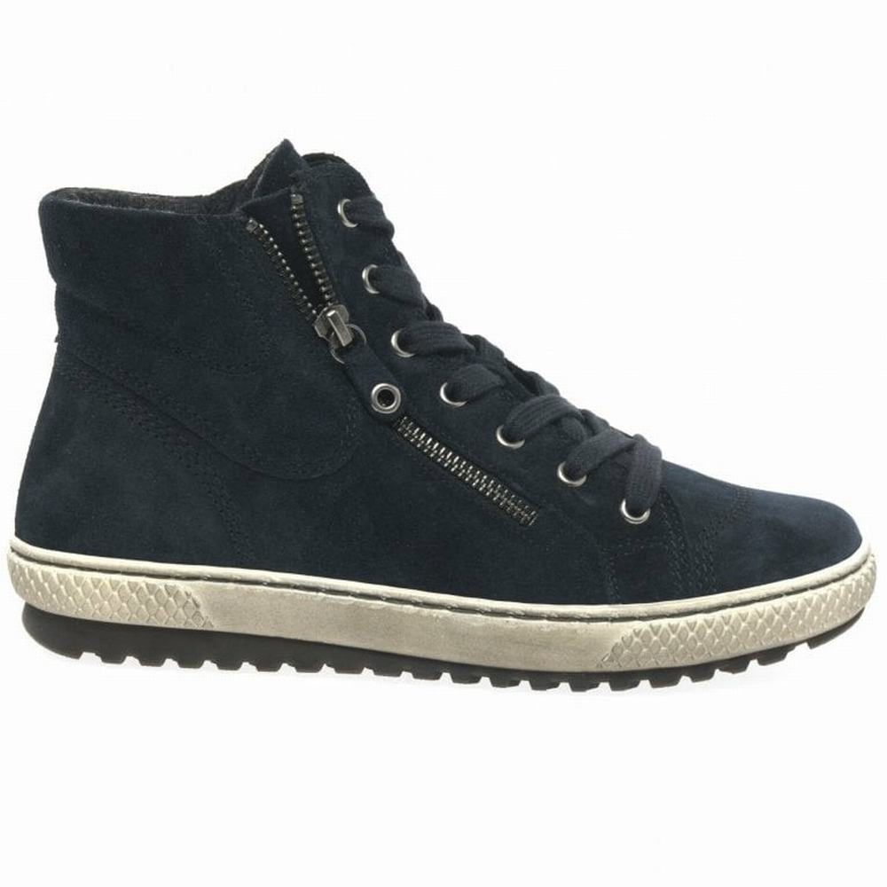 Bottines Gabor Bulner Casual Femme Bleu | TEJO-91647