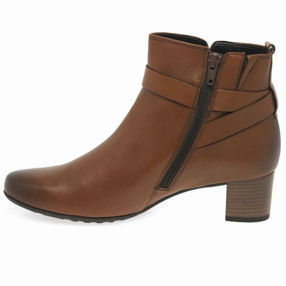 Bottines Gabor Kenmore Femme Blanche | AGZN-54309