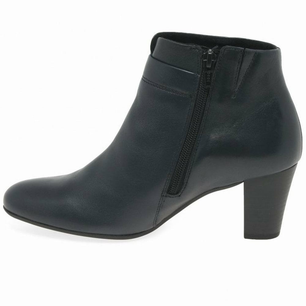 Bottines Gabor Matlock Femme Bleu Marine | KARB-70381