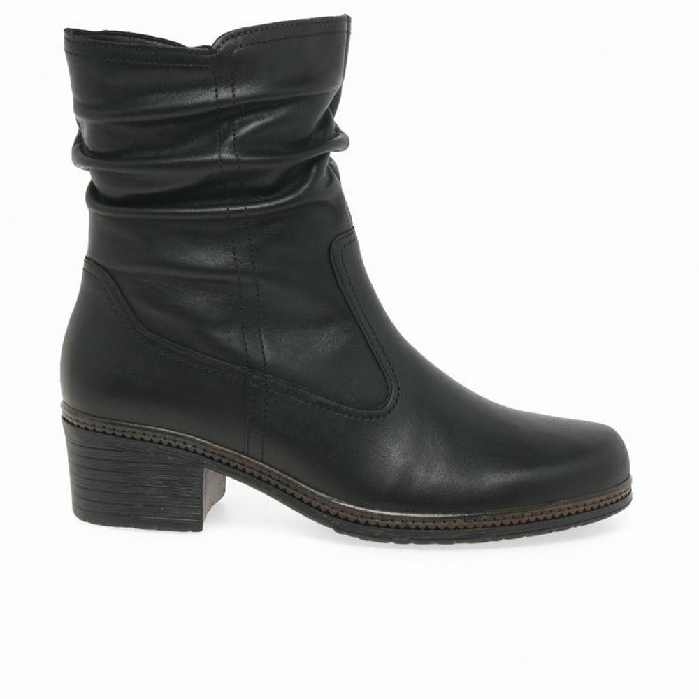 Bottines Gabor South Femme Noir | XDPQ-94835