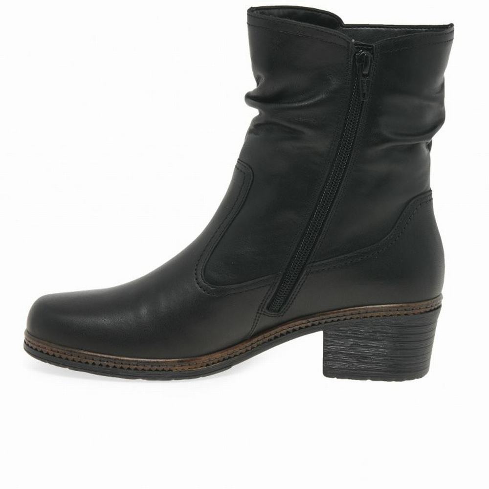 Bottines Gabor South Femme Noir | XDPQ-94835