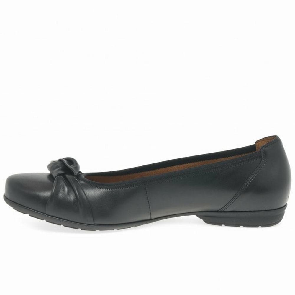 Chaussures Plates Gabor Ashlene Casual Femme Noir | NOIF-38106