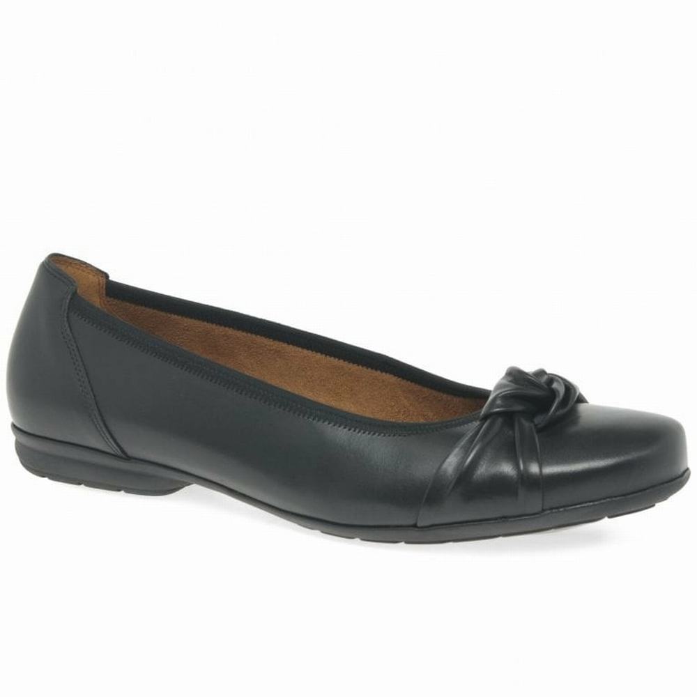 Chaussures Plates Gabor Ashlene Casual Femme Noir | NOIF-38106