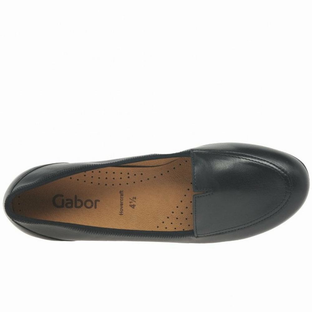 Chaussures Plates Gabor Reedham Slip On Femme Noir | CANL-41250