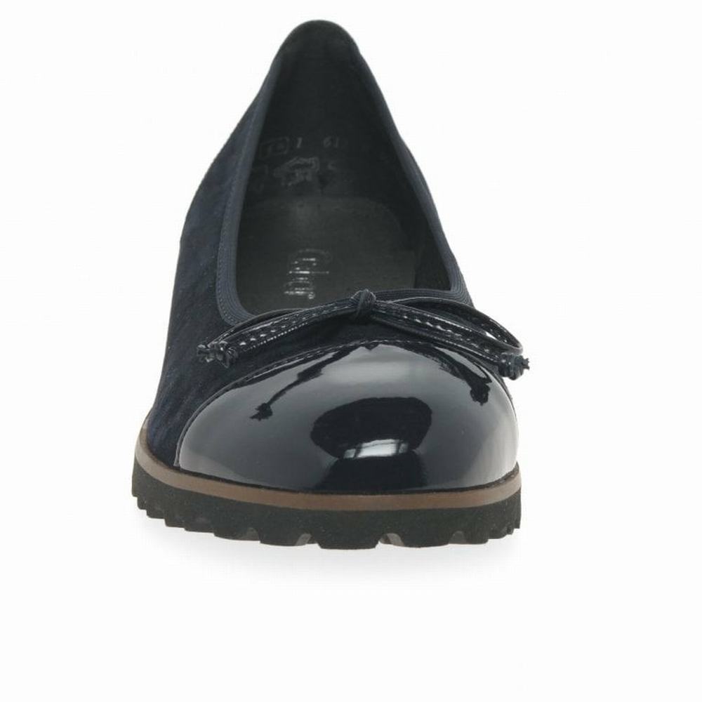 Chaussures Plates Gabor Temptation Décontractées Femme Noir | UVWI-30785