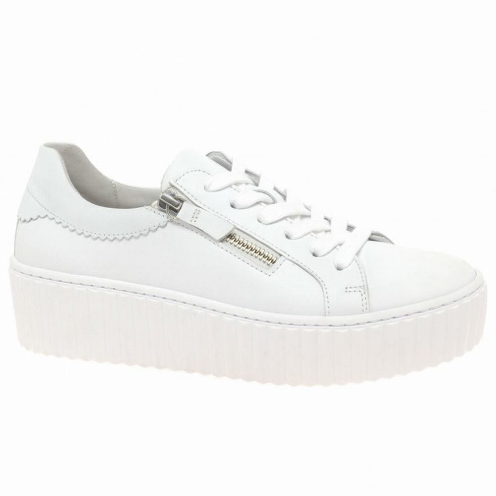 Chaussures de Sport Gabor Dolly Femme Blanche | UOGL-01295