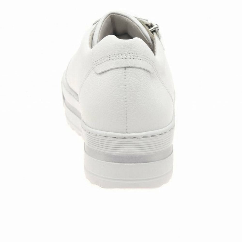 Chaussures de Sport Gabor Heather Casual Femme Blanche | MOSL-86045