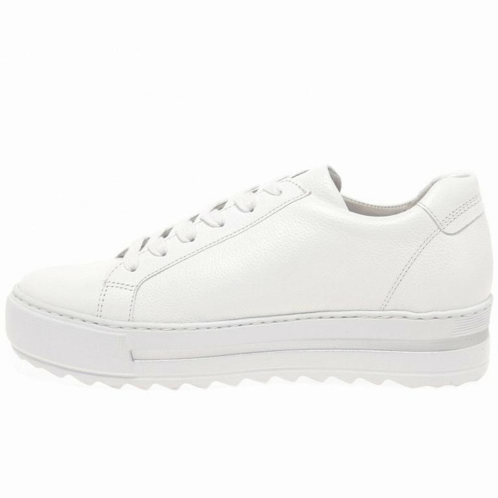 Chaussures de Sport Gabor Heather Casual Femme Blanche | MOSL-86045