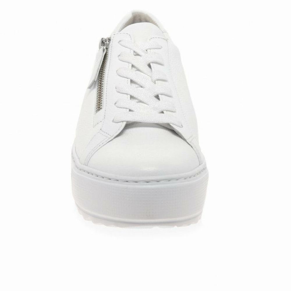 Chaussures de Sport Gabor Heather Casual Femme Blanche | MOSL-86045