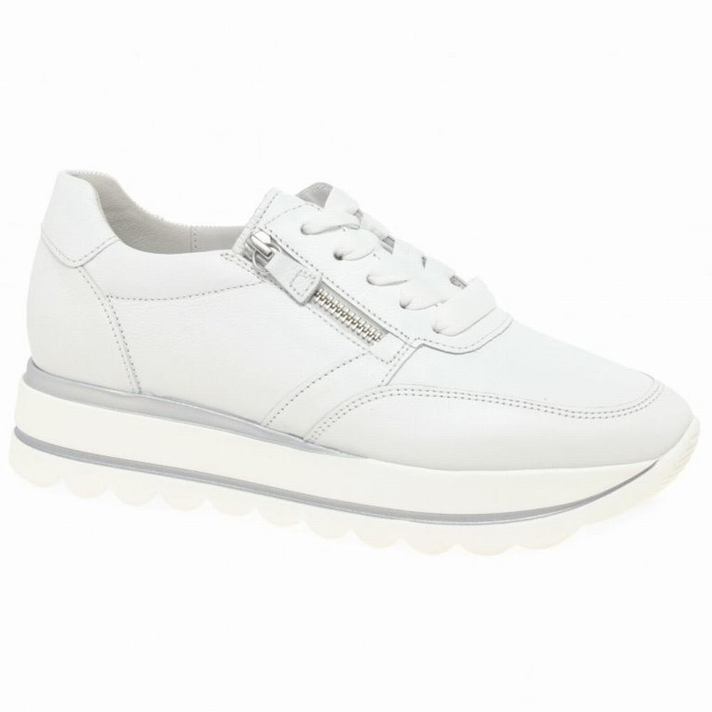 Chaussures de Sport Gabor Lancer Femme Blanche | QCGN-73609