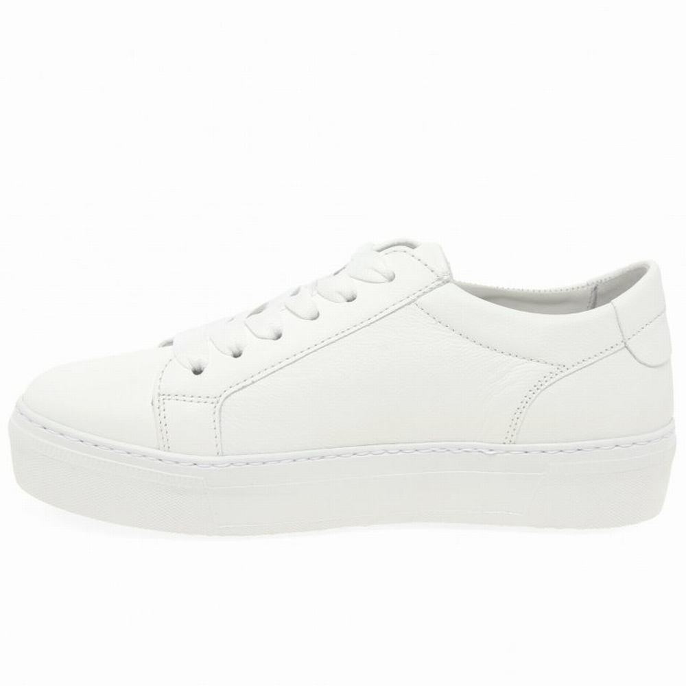 Chaussures de Sport Gabor Michaela Femme Blanche | IBFW-10589