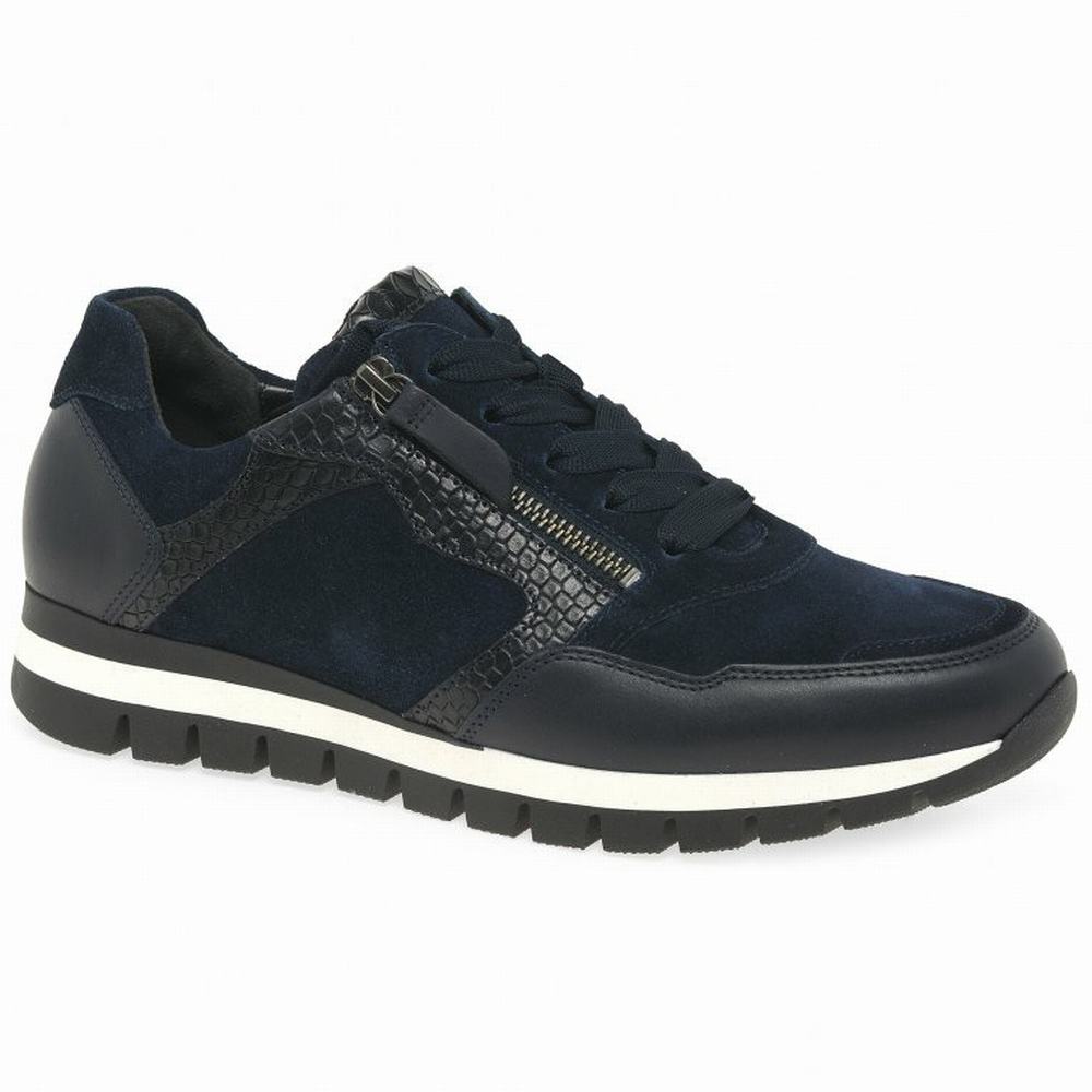 Chaussures de Sport Gabor Willet Femme Bleu | FYAX-53910