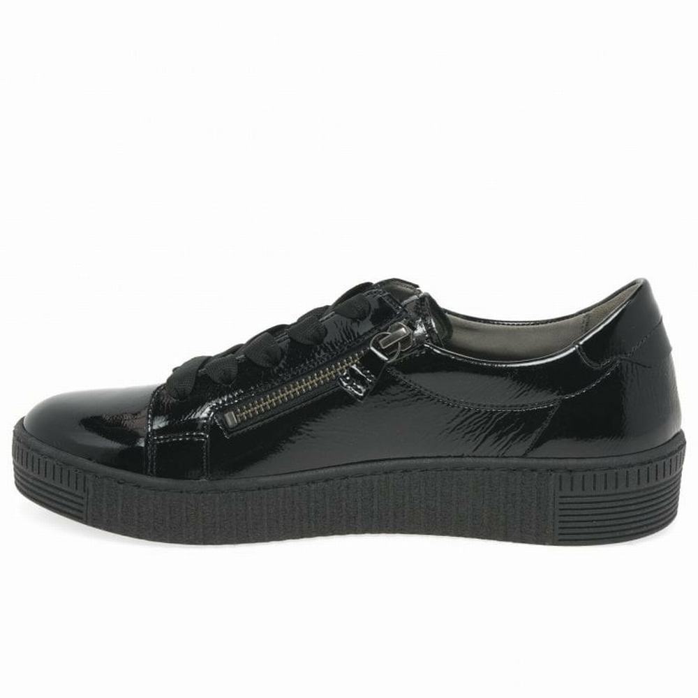 Chaussures de Sport Gabor Wisdom Casual Femme Noir | YMUP-04516