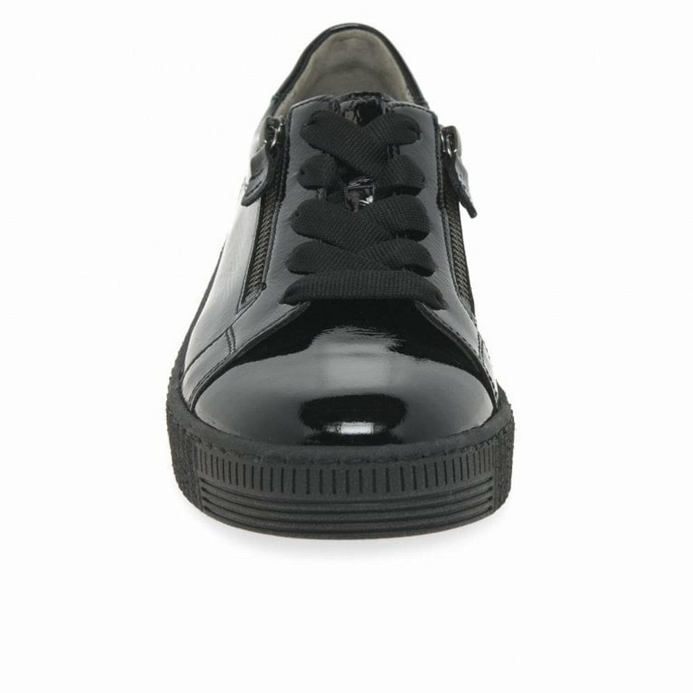 Chaussures de Sport Gabor Wisdom Casual Femme Noir | YMUP-04516