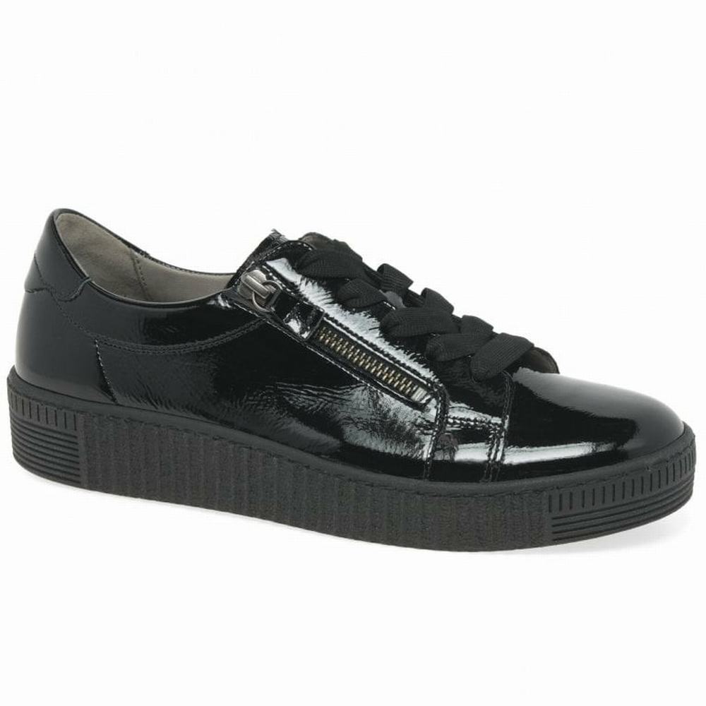 Chaussures de Sport Gabor Wisdom Casual Femme Noir | YMUP-04516