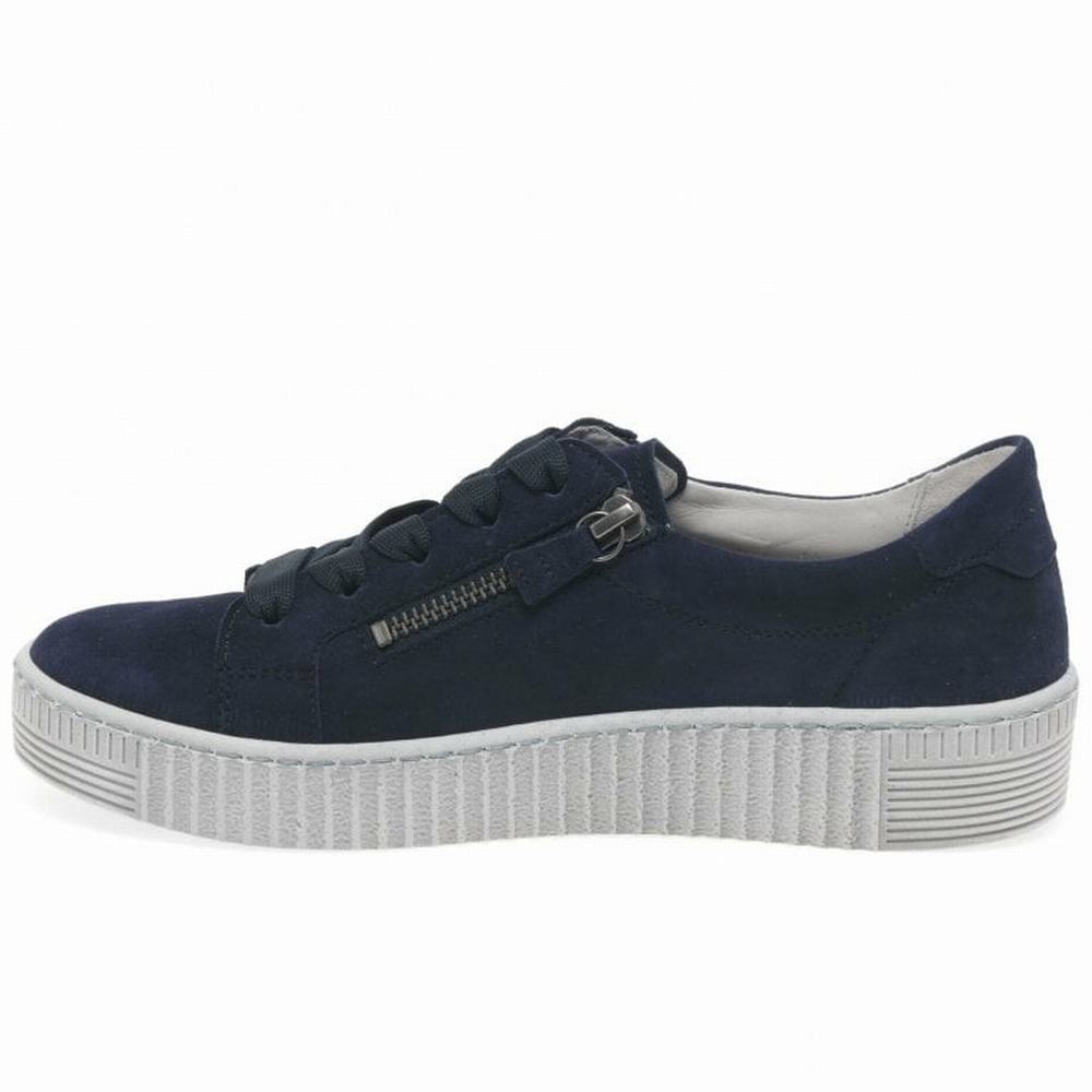 Chaussures de Sport Gabor Wisdom Casual Femme Blanche | JYAX-48915