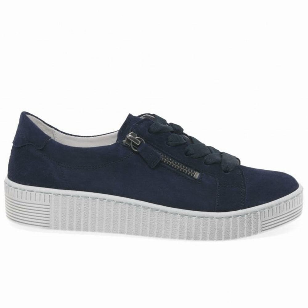 Chaussures de Sport Gabor Wisdom Casual Femme Blanche | JYAX-48915