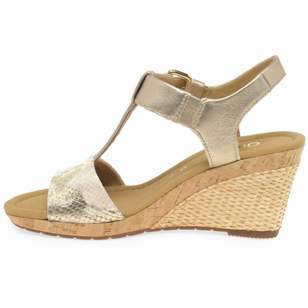 Sandale a Talon Gabor Karen Modern Femme Blanche | ULEW-40835