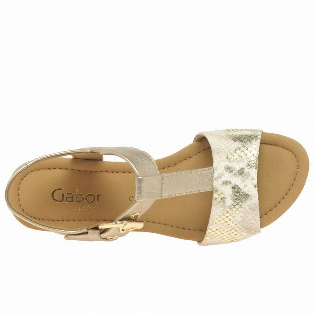 Sandale a Talon Gabor Karen Modern Femme Blanche | ULEW-40835