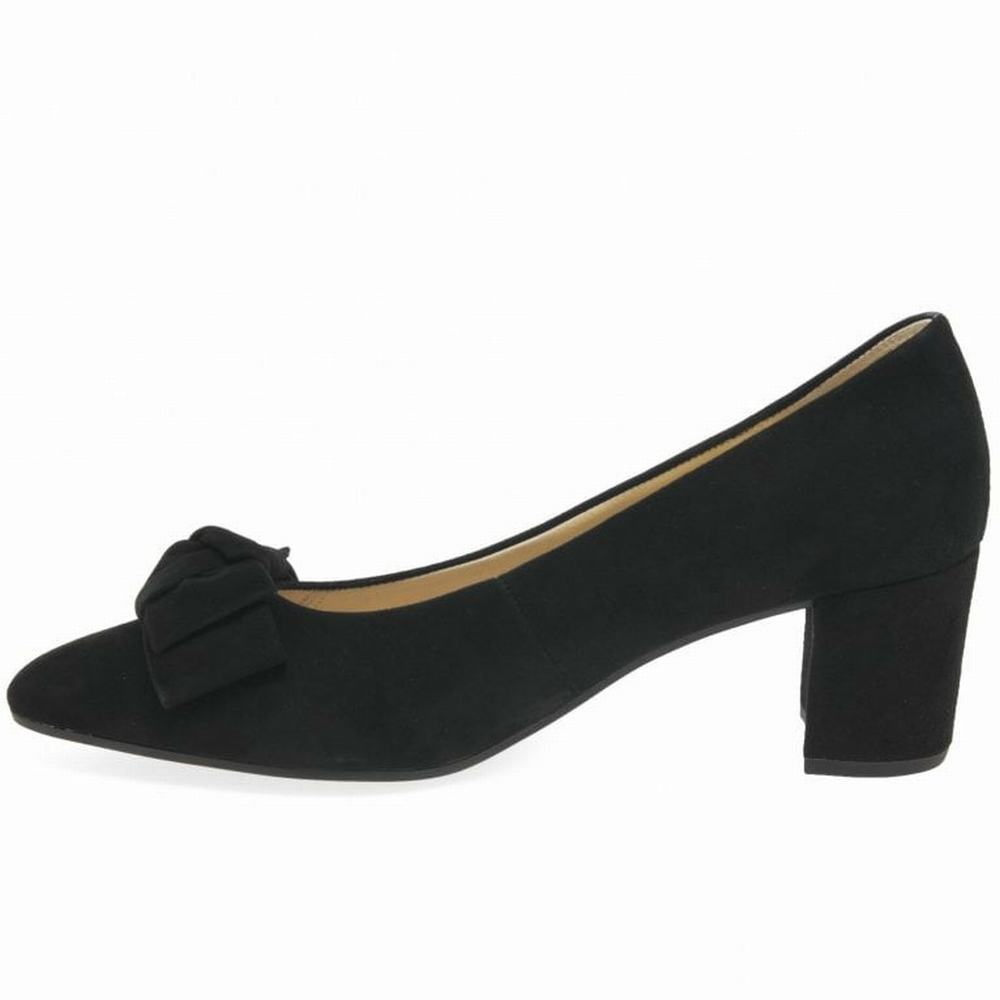 Talons Gabor Kesh Court Femme Noir | VDZU-62509