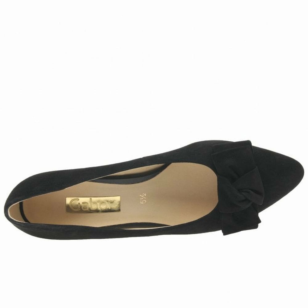 Talons Gabor Kesh Court Femme Noir | VDZU-62509