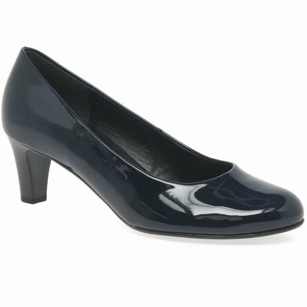 Talons Gabor Nesta II Court Femme Bleu | JHFE-05834