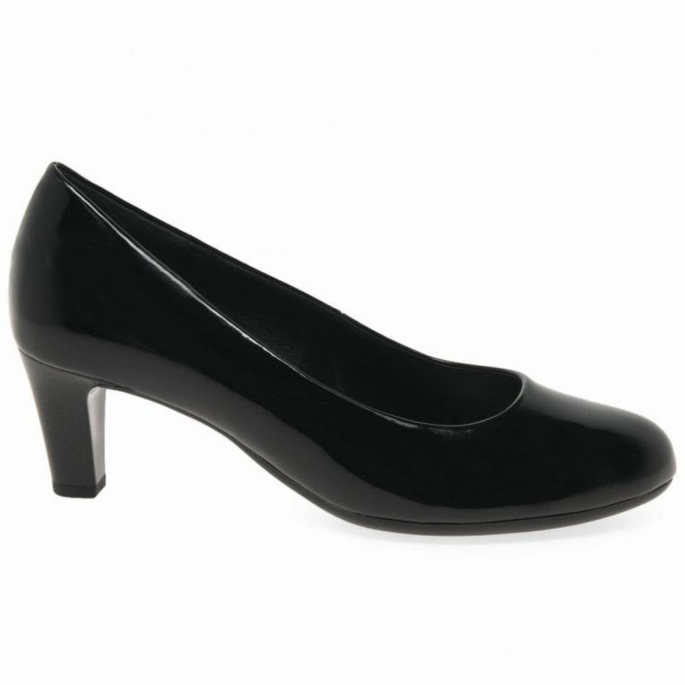 Talons Gabor Nesta II Court Femme Noir | CRAS-76048