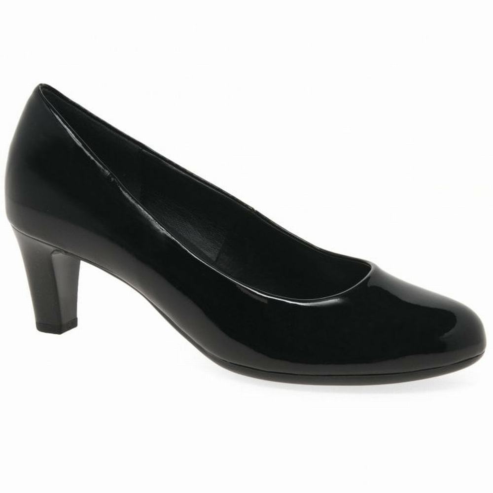 Talons Gabor Nesta II Court Femme Noir | CRAS-76048