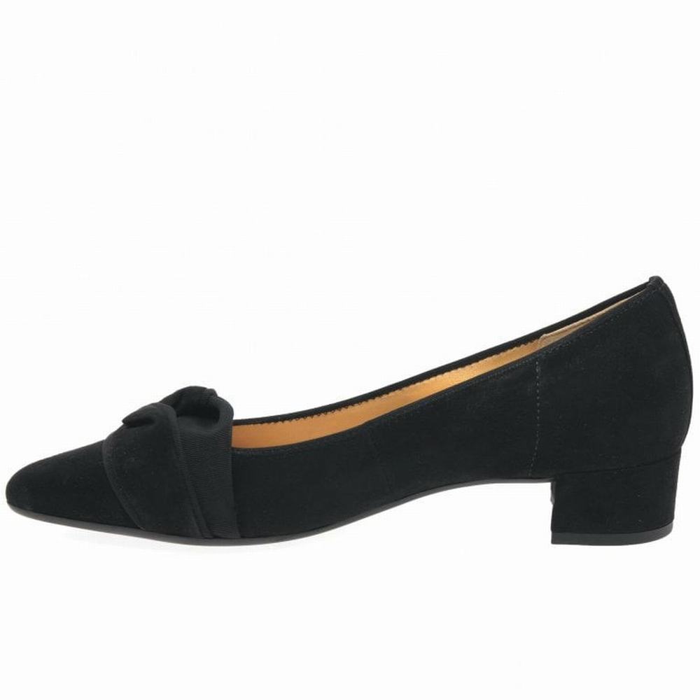 Talons Gabor Prince Court Femme Noir | EIOT-05483