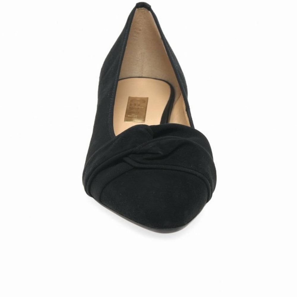 Talons Gabor Prince Court Femme Noir | EIOT-05483