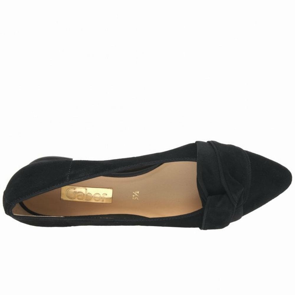 Talons Gabor Prince Court Femme Noir | EIOT-05483